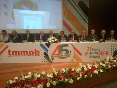 TMMOB 45 OLAĞAN GENEL KURULU BAŞLADI