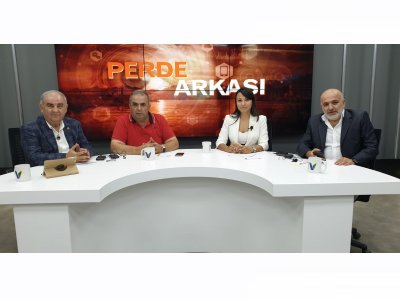 KANAL V`DE YAYINLANAN PERDE ARKASI PROGRAMI