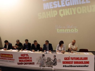 TMMOB 46 DÖNEM DANIŞMA KURULU TOPLANTISI`NA KATILDIK